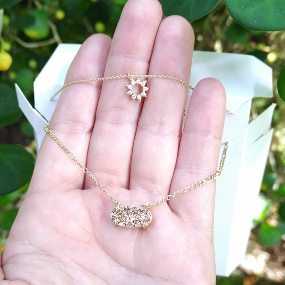 Luna Norte Jewelry - Luna🌙 Norte Double✌️Gold Necklace Set